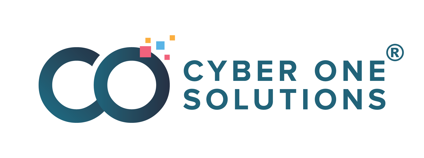 Cyber One Solutions logo.